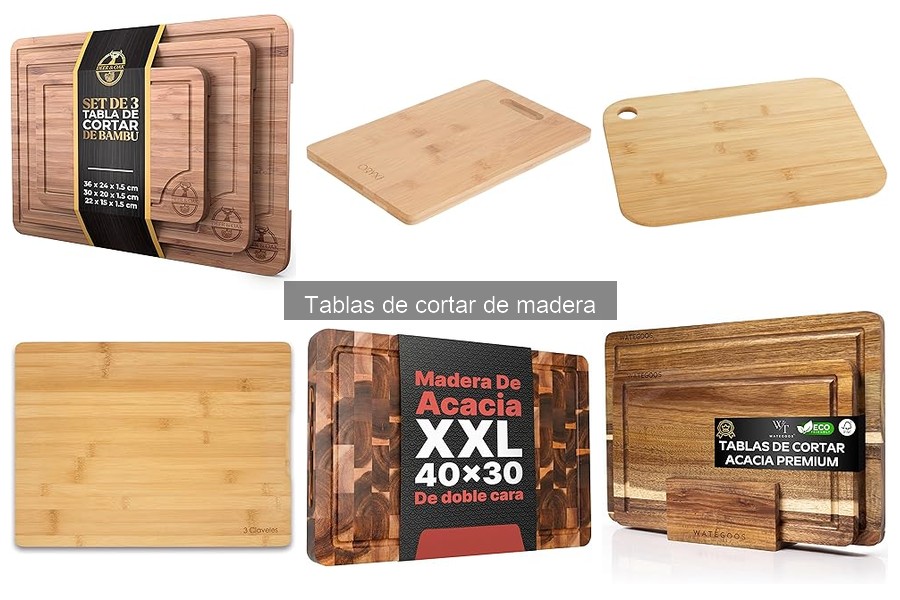 Precios de tablas de cortar de madera y dónde comprarlas