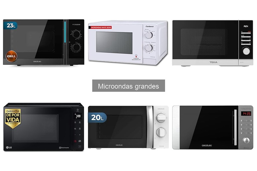 Problemas comunes en microondas grandes y sus soluciones
