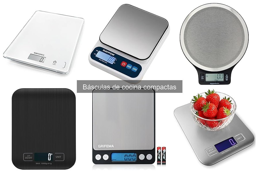 Problemas y soluciones comunes de las básculas de cocina compactas