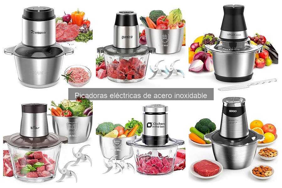 ¿Qué capacidad elegir en una picadora eléctrica de acero inoxidable?
