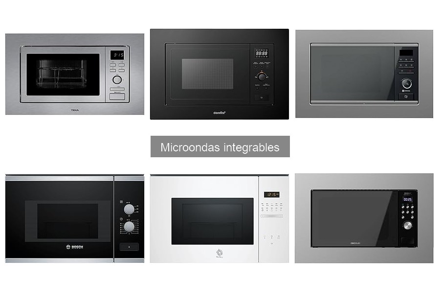 ¿Qué considerar al comprar un microondas integrable?