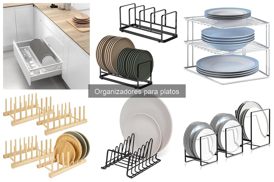¿Qué considerar al comprar un organizador para platos?
