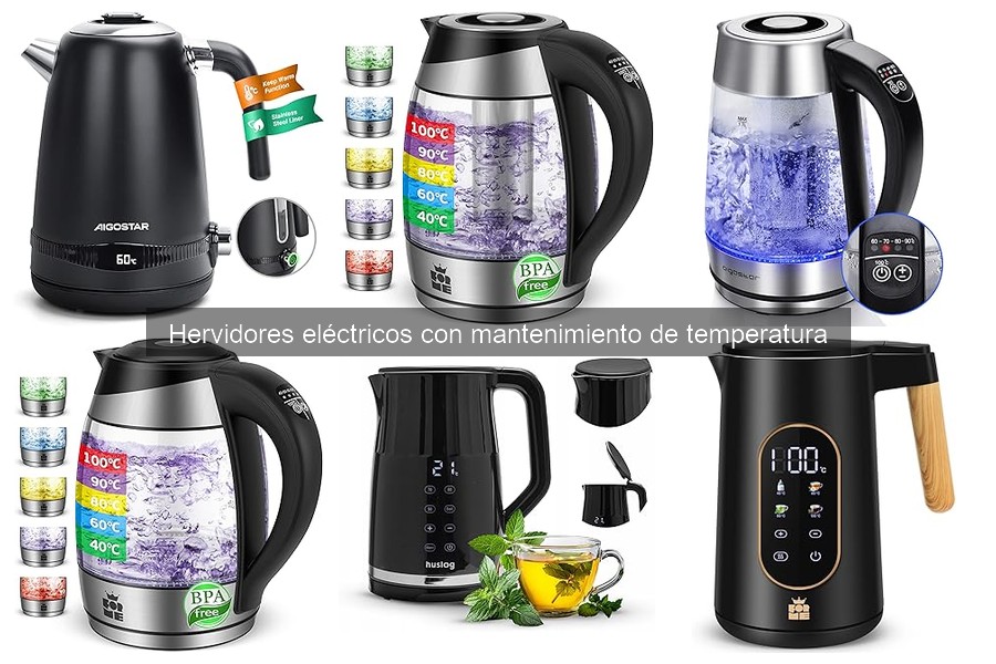 ¿Qué es un hervidor eléctrico con mantenimiento de temperatura?