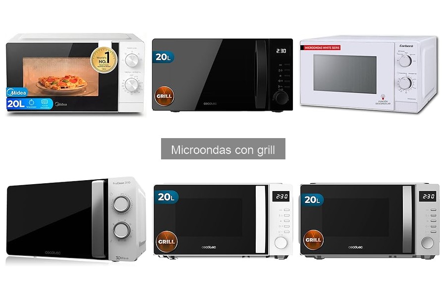 ¿Qué es un microondas con grill? Características y ventajas