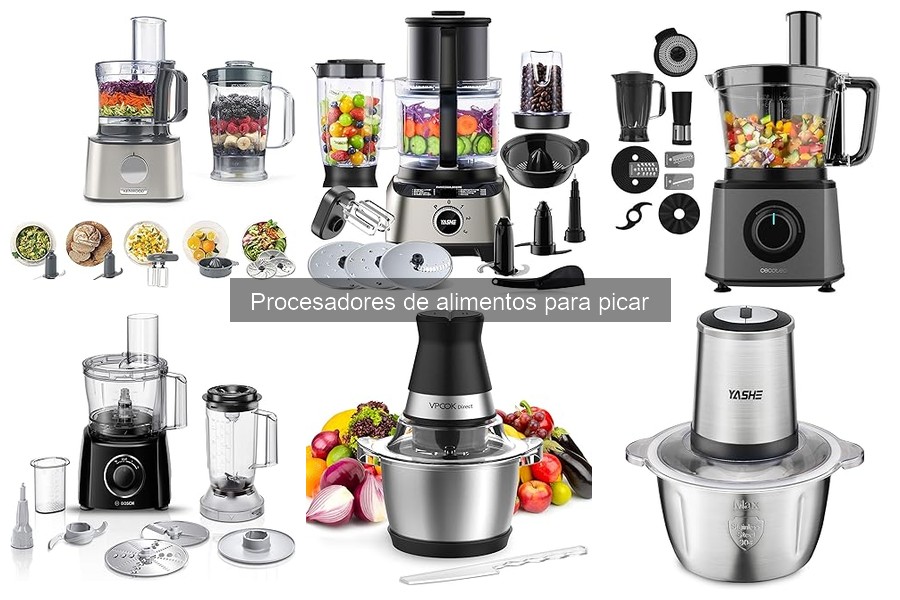 Qué es un procesador de alimentos y cómo funciona