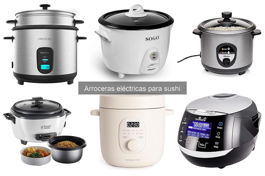 ¿Qué es una arrocera eléctrica para sushi? Guía completa