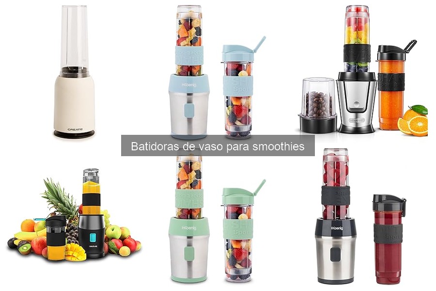 ¿Qué es una batidora de vaso para smoothies? Características y usos
