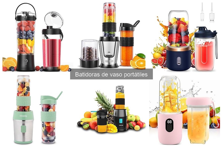 ¿Qué es una batidora de vaso portátil? Características y más