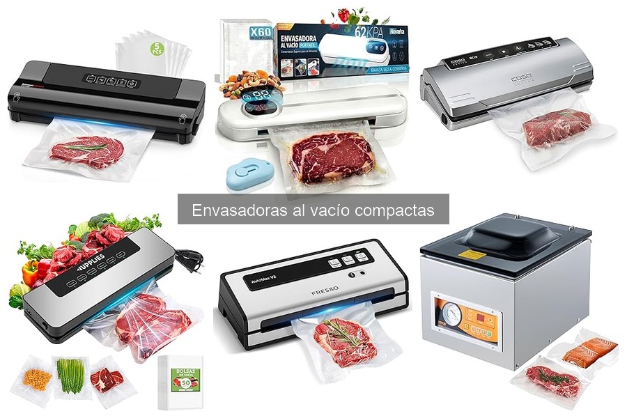 ¿Qué es una envasadora al vacío compacta? Características y beneficios