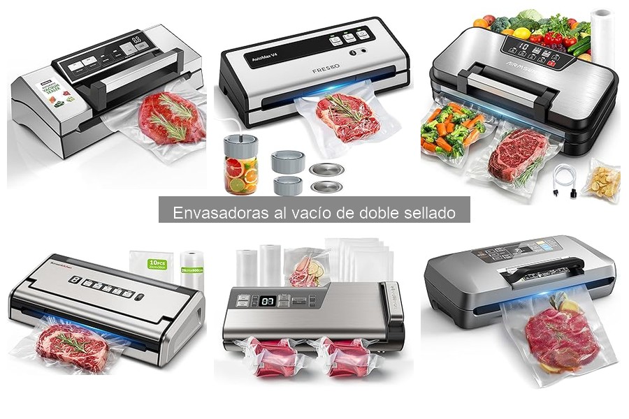 ¿Qué es una envasadora al vacío de doble sellado?