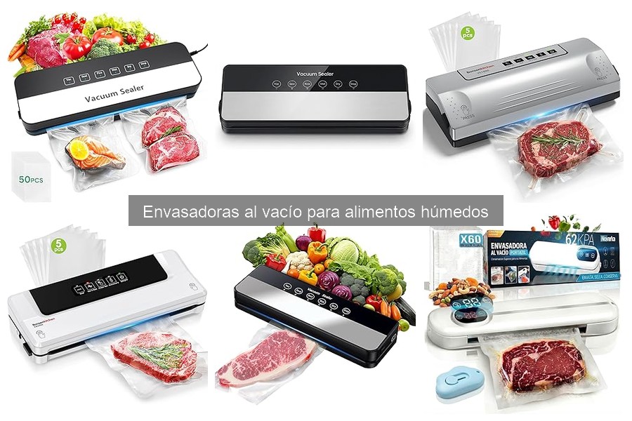 ¿Qué es una envasadora al vacío para alimentos húmedos?