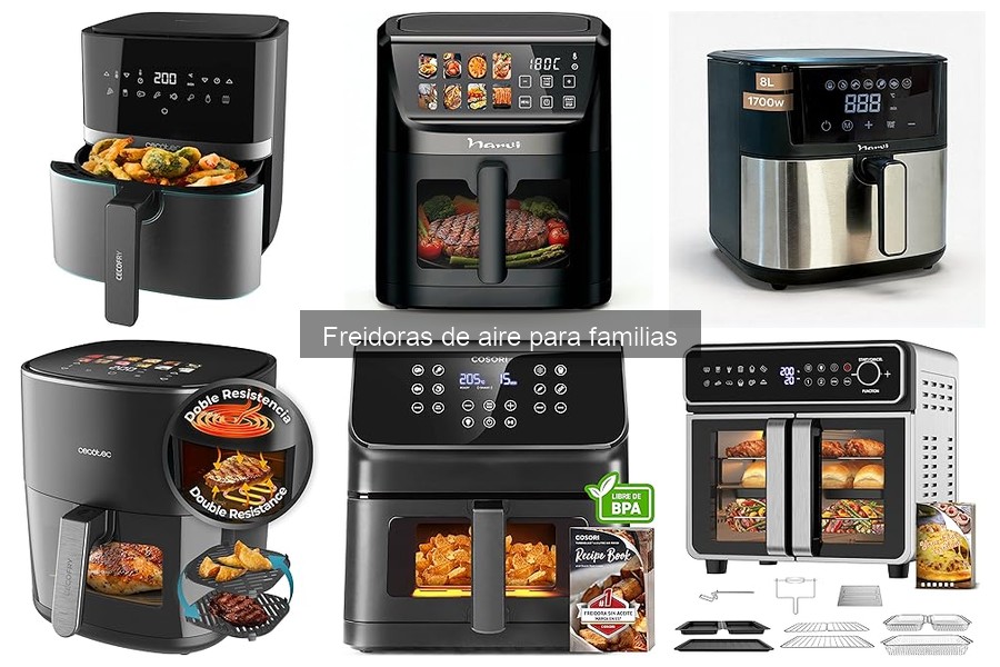 ¿Qué es una freidora de aire? Beneficios y características