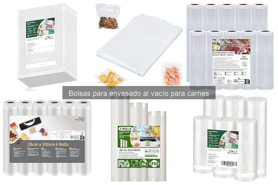 ¿Qué son las bolsas para envasado al vacío para carnes?