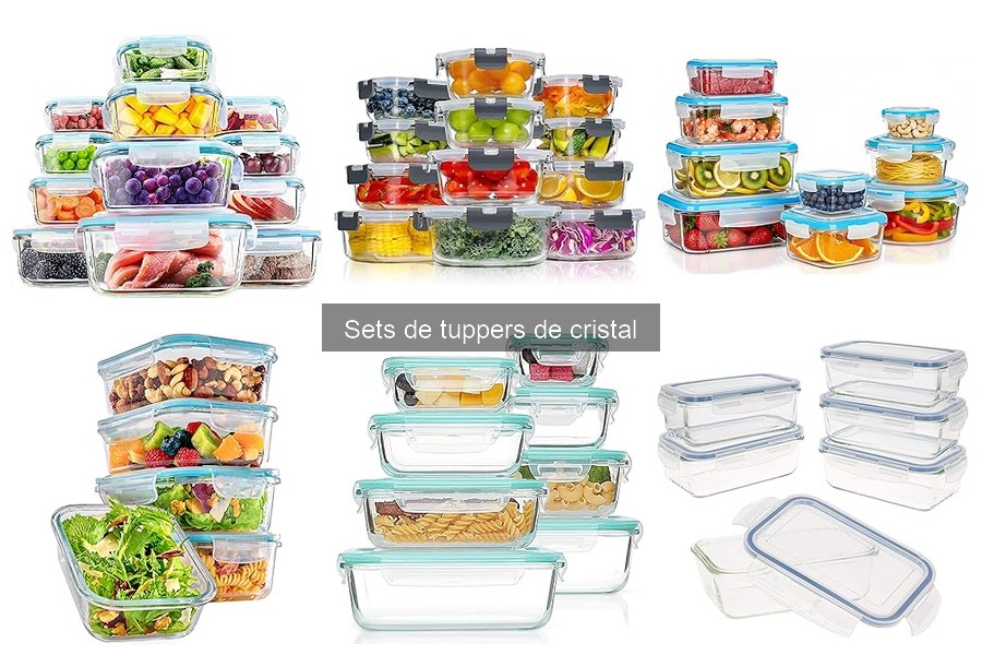 ¿Qué son los sets de tuppers de cristal? Descubre sus características
