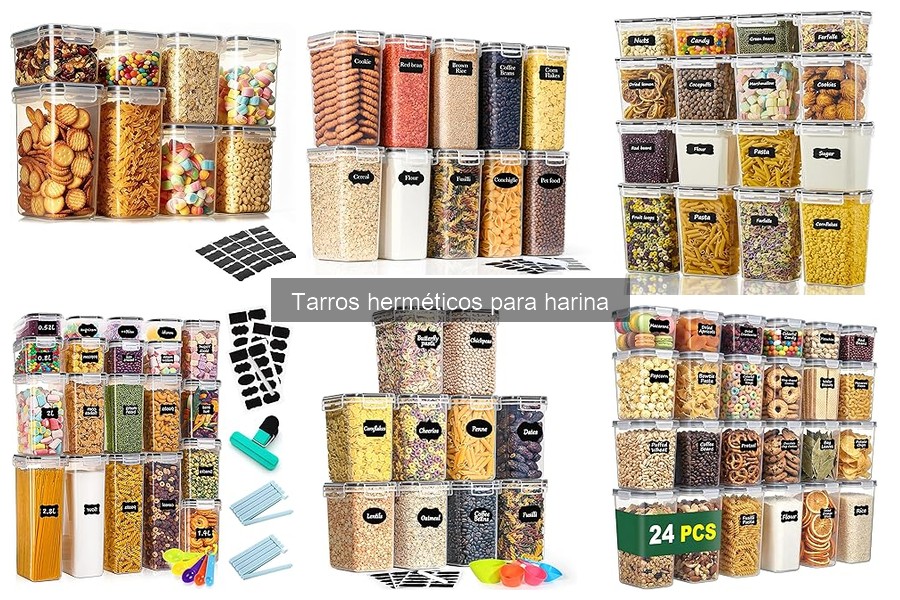 ¿Qué son los tarros herméticos para harina? Guía útil