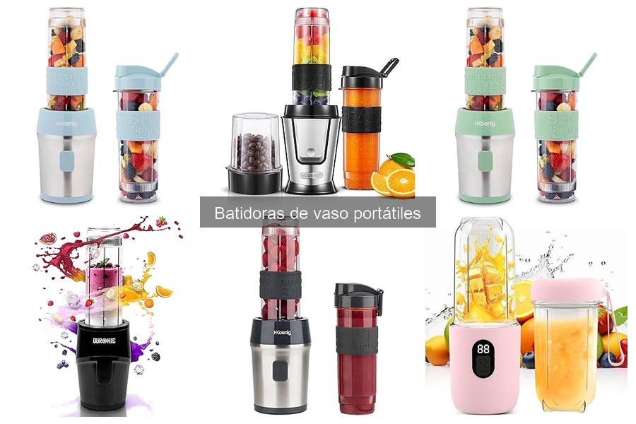 Recetas Fáciles con Batidoras de Vaso Portátiles