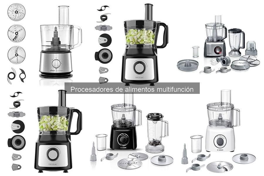 Recetas fáciles con un procesador de alimentos multifunción