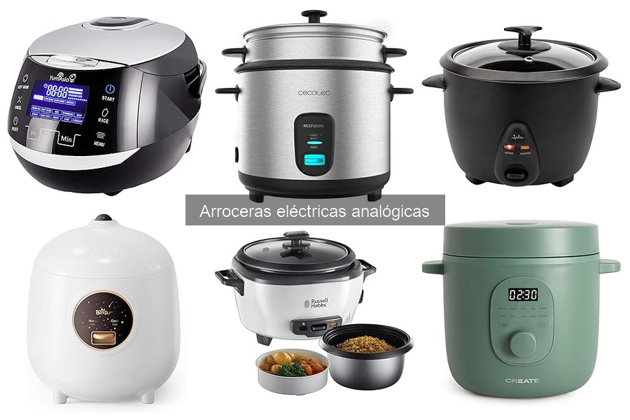 Recetas Fáciles para Arroceras Eléctricas Analógicas
