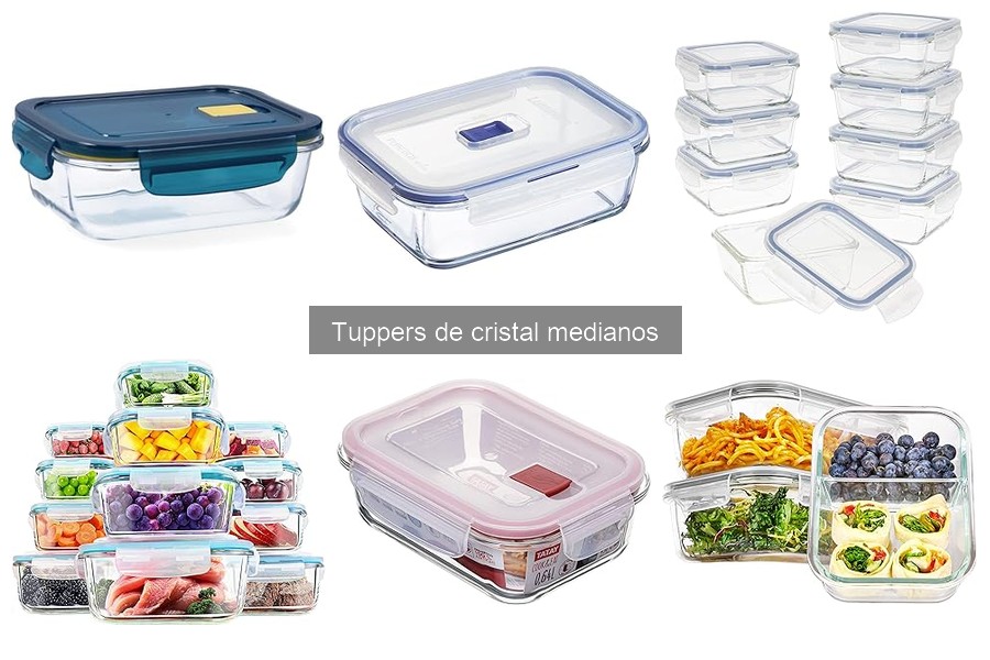 Recetas Perfectas para Tuppers de Cristal Medianos