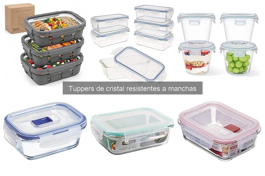 Recetas perfectas para tus tuppers de cristal resistentes a manchas