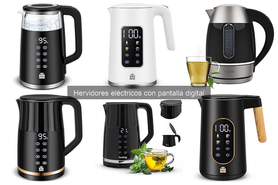 Reseñas de Hervidores Eléctricos con Pantalla Digital