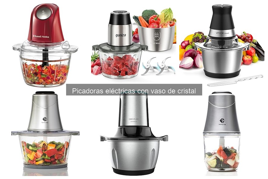 Soluciona Problemas Comunes de Picadoras Eléctricas con Vaso de Cristal