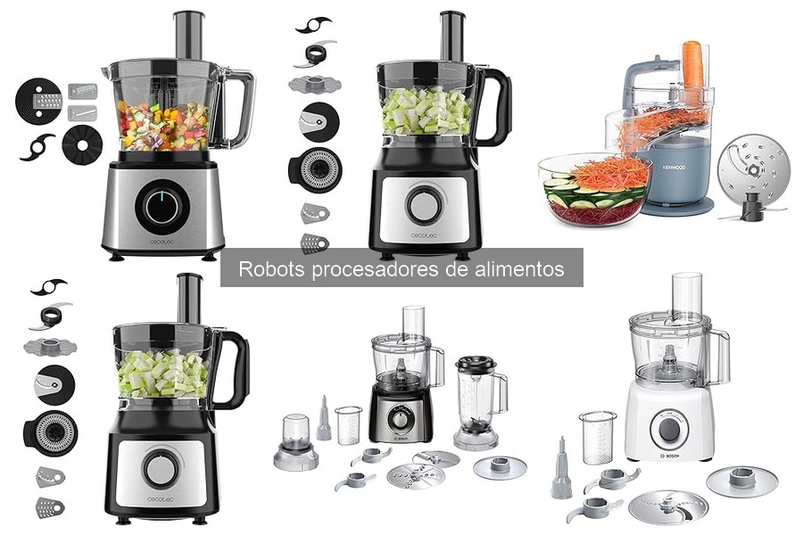 Soluciones a problemas comunes con robots procesadores de alimentos