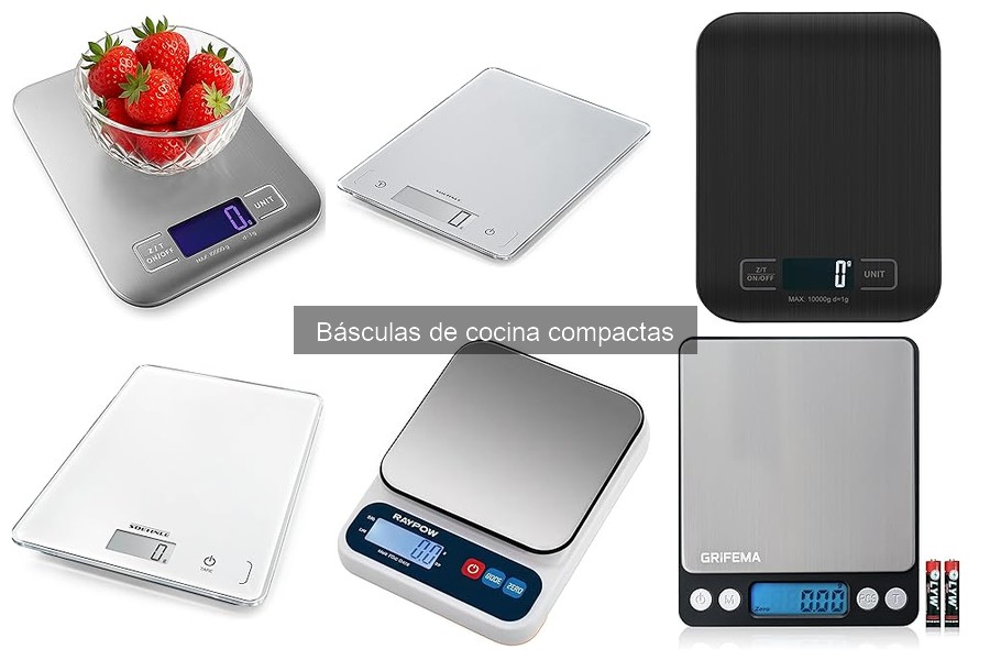 Soluciones a Problemas Comunes de Básculas de Cocina Compactas
