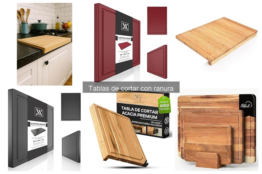 ¿Son seguras las tablas de cortar con ranura? Descúbrelo aquí