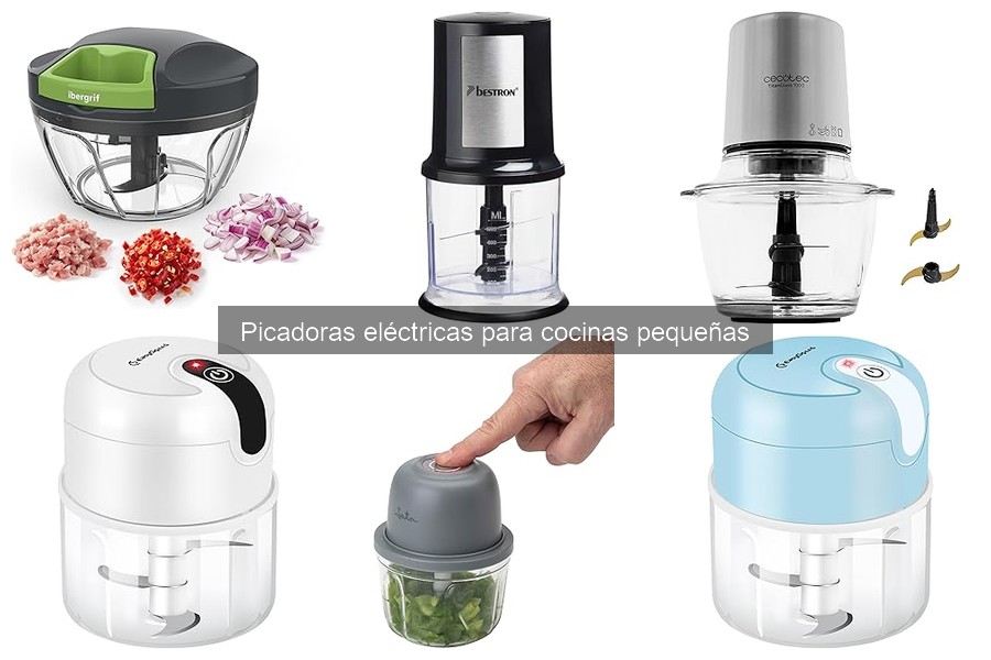Tipos de picadoras eléctricas y cómo funcionan