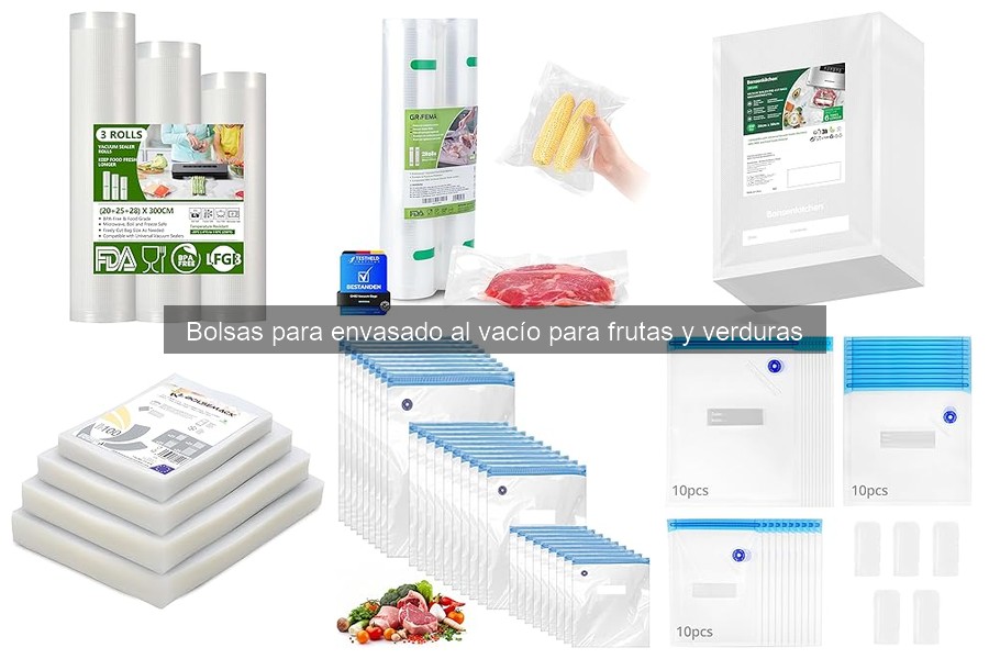 Todo sobre las bolsas para envasado al vacío en cocina