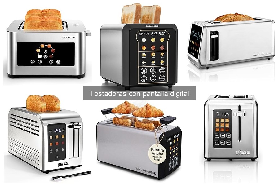 Tostadora con Pantalla Digital: Características y Funcionalidades