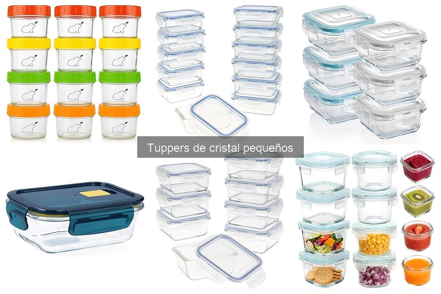 Tuppers de cristal pequeños: dónde comprarlos a buen precio