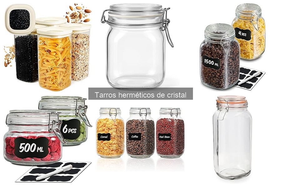 Ventajas de los Tarros Herméticos de Cristal en la Cocina