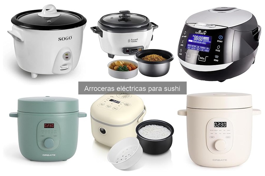 Ventajas de usar una arrocera eléctrica para hacer sushi