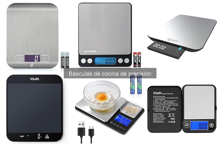 Ventajas de usar una báscula de cocina de precisión