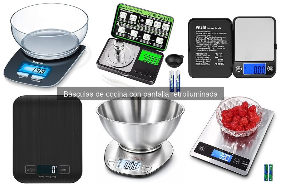 Ventajas y Desventajas de Básculas de Cocina Retroiluminadas