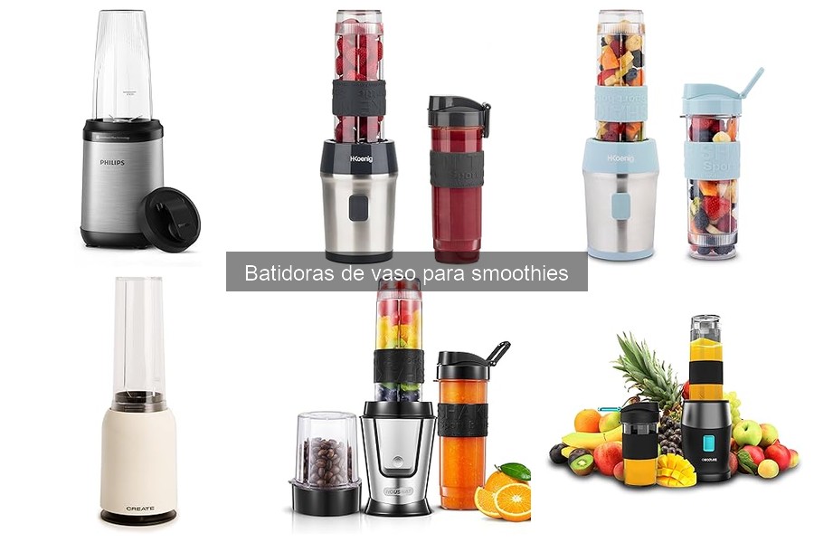Ventajas y desventajas de batidoras de vaso para smoothies