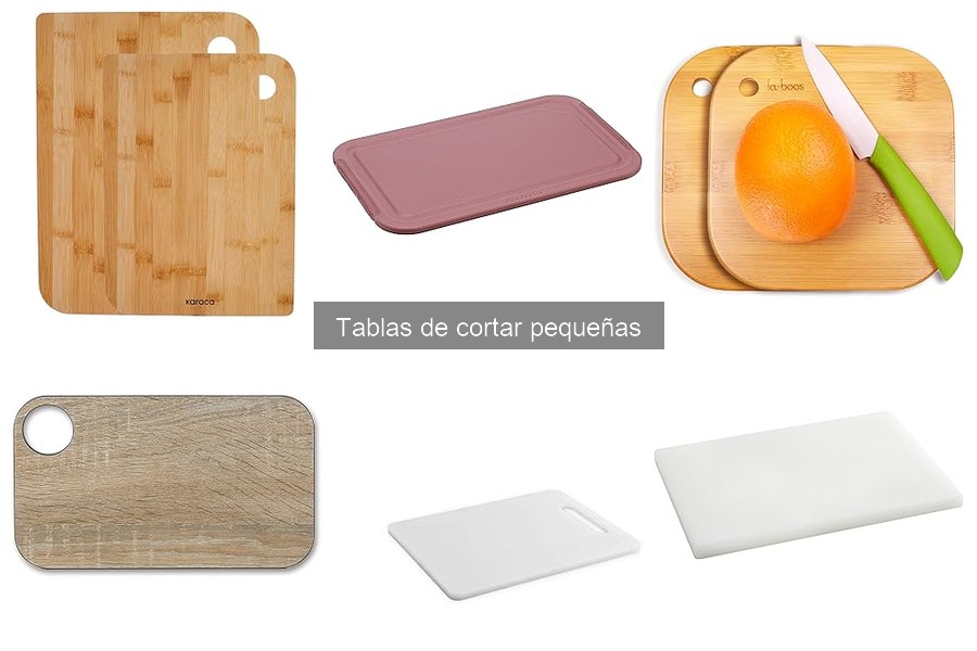 Ventajas y desventajas de las tablas de cortar pequeñas