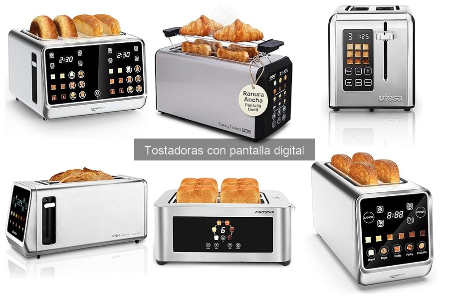 Ventajas y desventajas de las tostadoras con pantalla digital